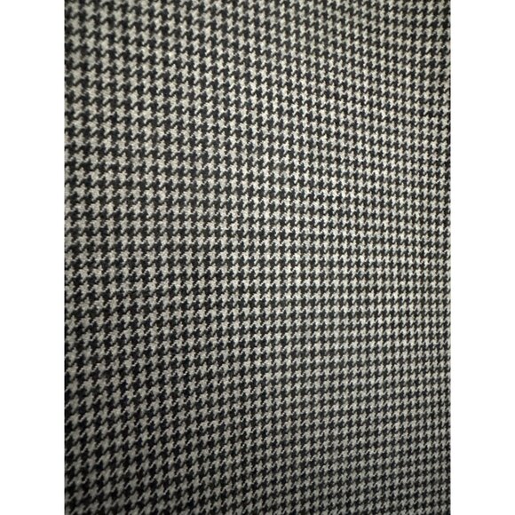 Jos. A. Bank Gordon Wool Black White Houndstooth Blazer 2-Button Lined Size 42L - Picture 2 of 7